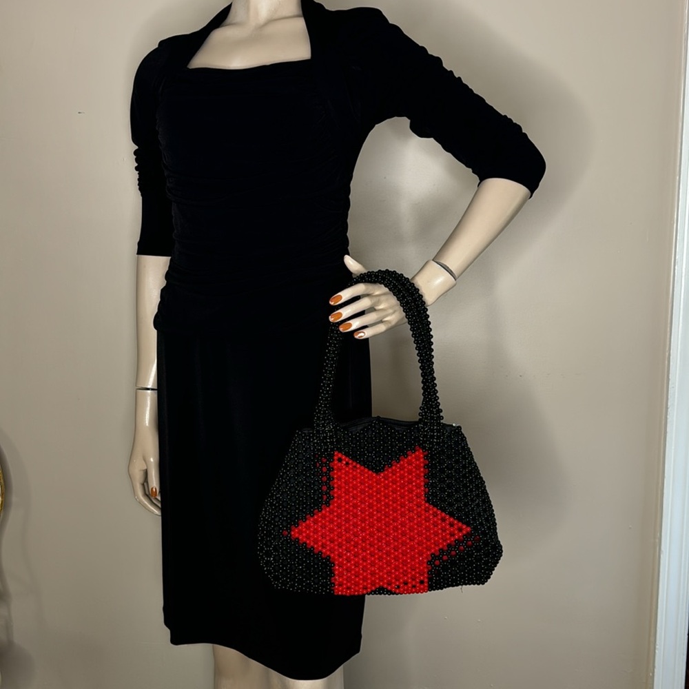 L&B Beaded Star Handbag - Picture 4 of 15